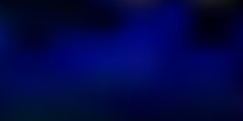 Dark blue vector blurred texture.