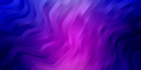 Fototapeta premium Light Blue, Red vector background with wry lines. Colorful illustration in circular style with lines. Pattern for websites, landing pages.