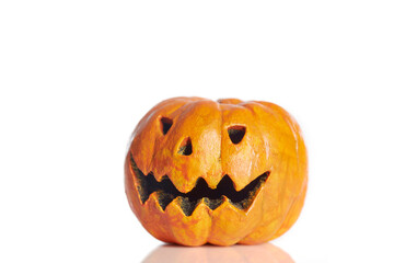 Halloween Pumpkin isolated on white