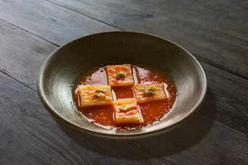 깍두기, 무우로 만든 김치