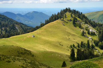 au col de l'Aouet