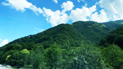 Travel to the mountainous region of Georgia