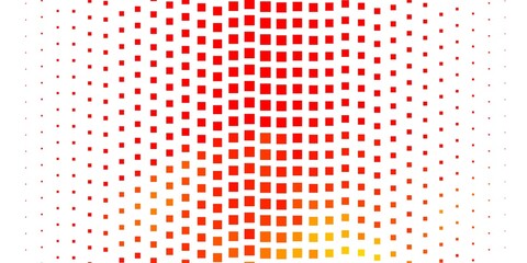 Light Orange vector background with rectangles. Abstract gradient illustration with colorful rectangles. Pattern for websites, landing pages.