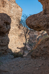 Entrance to the Sesriem Canyon