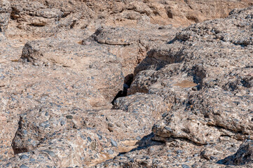 Start of the Sesriem Canyon in the Tsauchab River