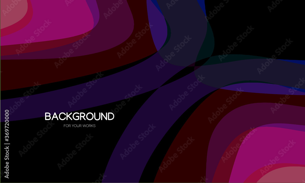Poster dynamic trendy simple fluid color abstract background with line effects. vector illustration for wal