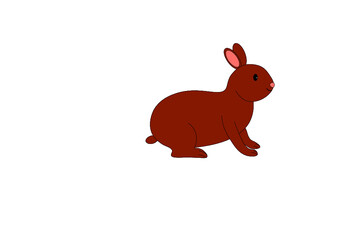 coniglio esempio di bavaglino pigiamino emblema giocattolo logo infanzia