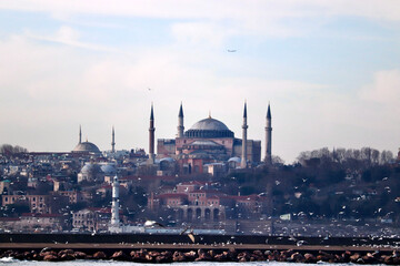 Obraz premium Hagia Sofia from the sea