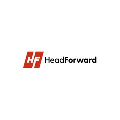 HF Letter Head Forward Logo Vector