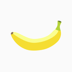 Banana fruit icon.