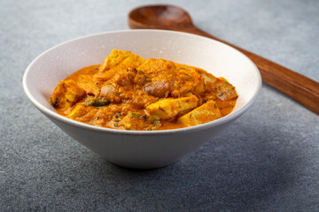 kadai paneer or paneer butter masala, popular indian cuisine