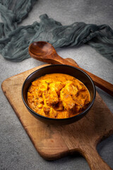 kadai paneer or paneer butter masala, popular indian cuisine