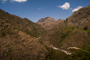 Vast mountain landscape