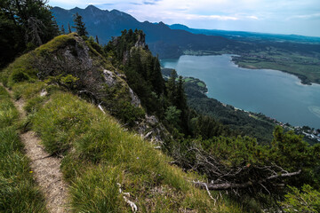 Sonnenspitz and Kochelsee, Bavaria, Germany