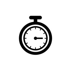 Stopwatch Timer Icon Vector Illustration