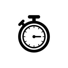 Stopwatch Timer Icon Vector Illustration