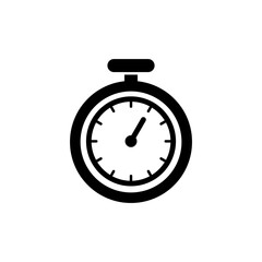 Stopwatch Timer Icon Vector Illustration