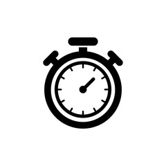 Stopwatch Timer Icon Vector Illustration