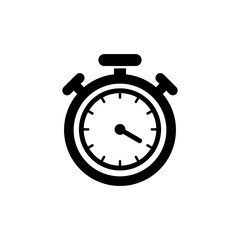 Stopwatch Timer Icon Vector Illustration