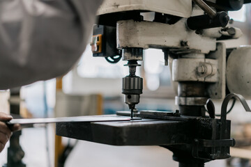 worker working in factory