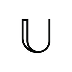U abjad symbol letter handwriting initial