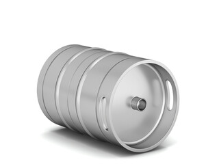 Metal beer keg