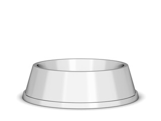 Empty pet bowl