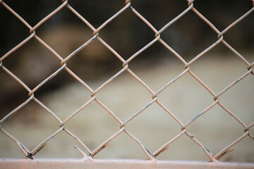 Fototapeta premium metal grid background