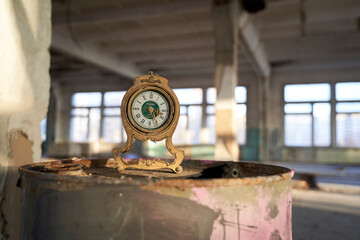 old abandoned building