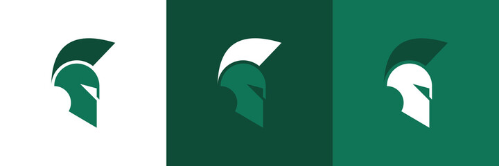 Roman or Greek Helmet , Spartan Helmet, Head protection, warrior, soldier, logo, symbol, icon, graphic, vector.