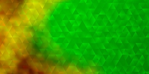 Dark Multicolor vector backdrop with lines, triangles.