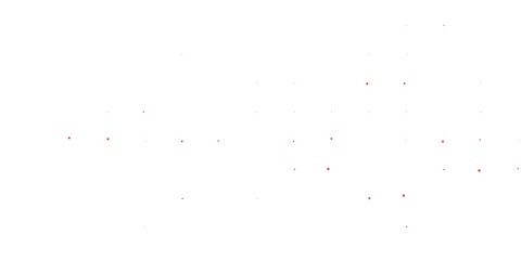 Light Red vector pattern with abstract shapes.