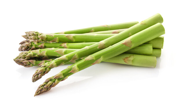 Fresh ripe asparagus, healthy food
