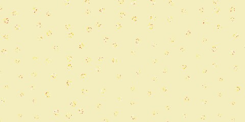 Light orange vector backdrop with dots.