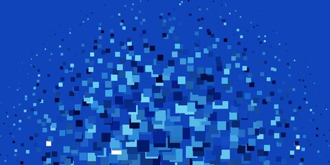 Light BLUE vector backdrop with rectangles. Illustration with a set of gradient rectangles. Pattern for websites, landing pages.