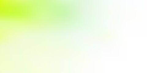 Obraz premium Light green vector blur background.