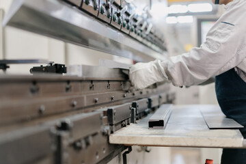 worker working in factory	