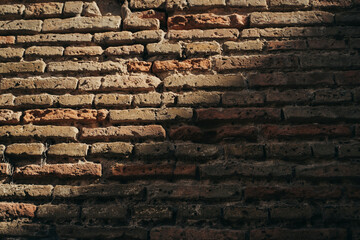 Specially lit brick wall texture.