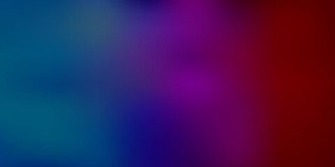 Light blue, red vector blurred layout.