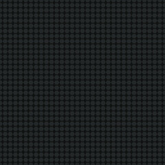 Dark background. Seamless texture perforated metal surface with hexagonal holes.