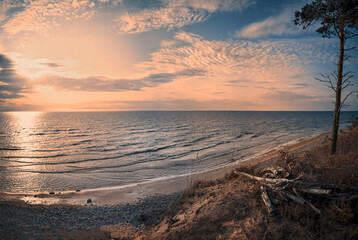 Obraz premium sunset over the sea