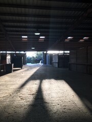 Obraz premium empty parking garage