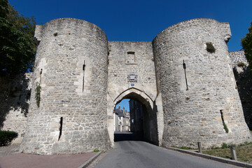 Fototapeta na wymiar Porte Gayole dans le Boulogne sur mer historique - Pas-de-Calais - France