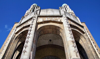 Fototapeta premium National Basilica of Sacred Heart In Koekelberg Brussels Belgium