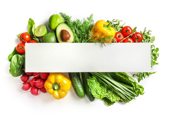 Healthy organic food rich for vitamins
