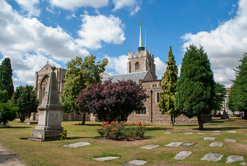 The magnificent cathedral in Chelmsford, UK