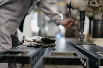 worker working in factory	
