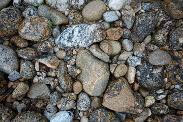 stones on the beach
