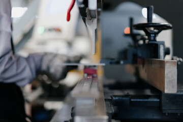 worker working in factory	