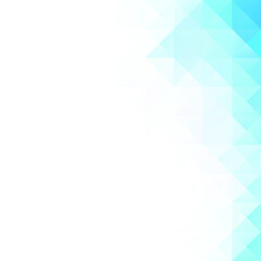 Blue Grid Mosaic Background, Creative Design Templates